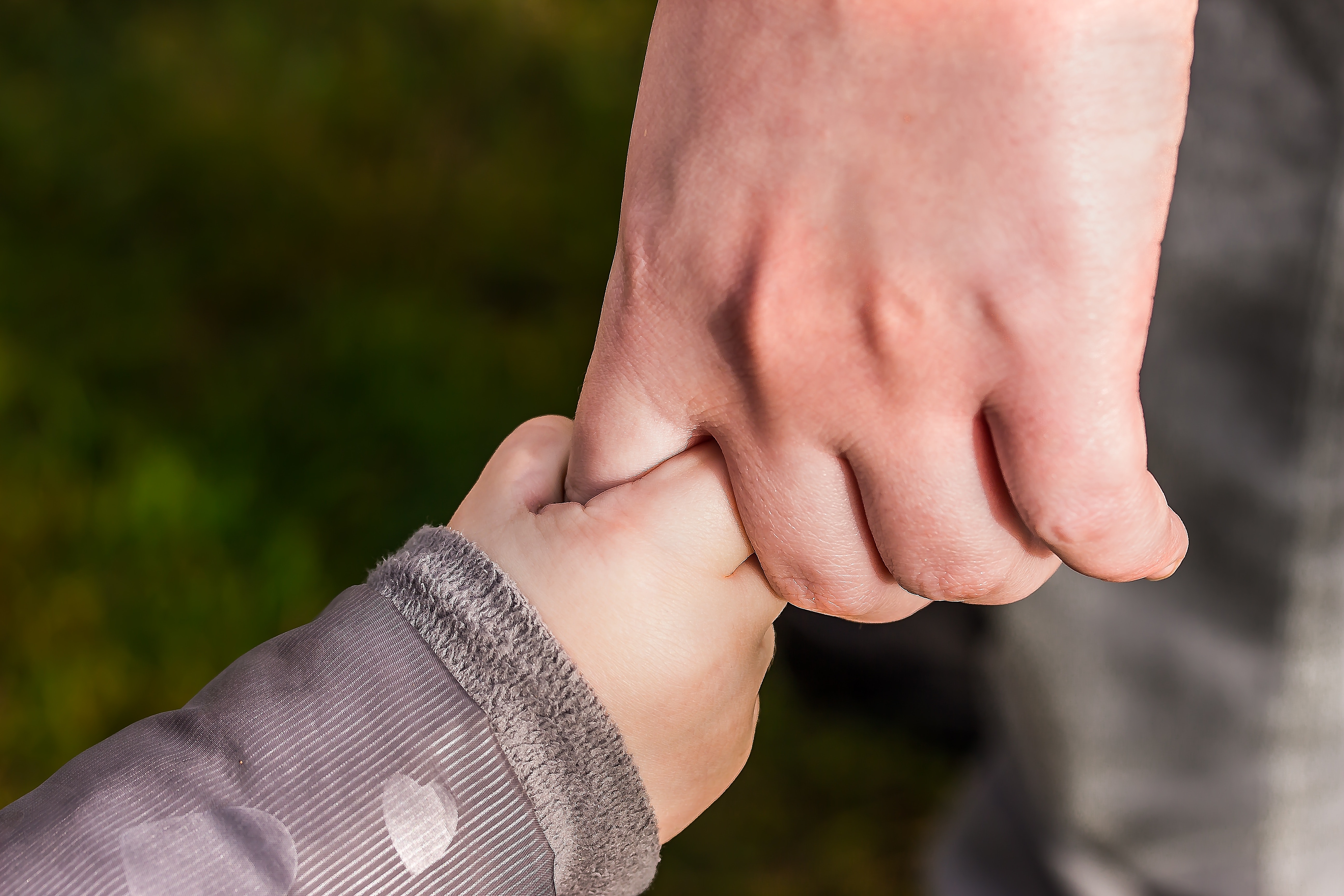 infant hand